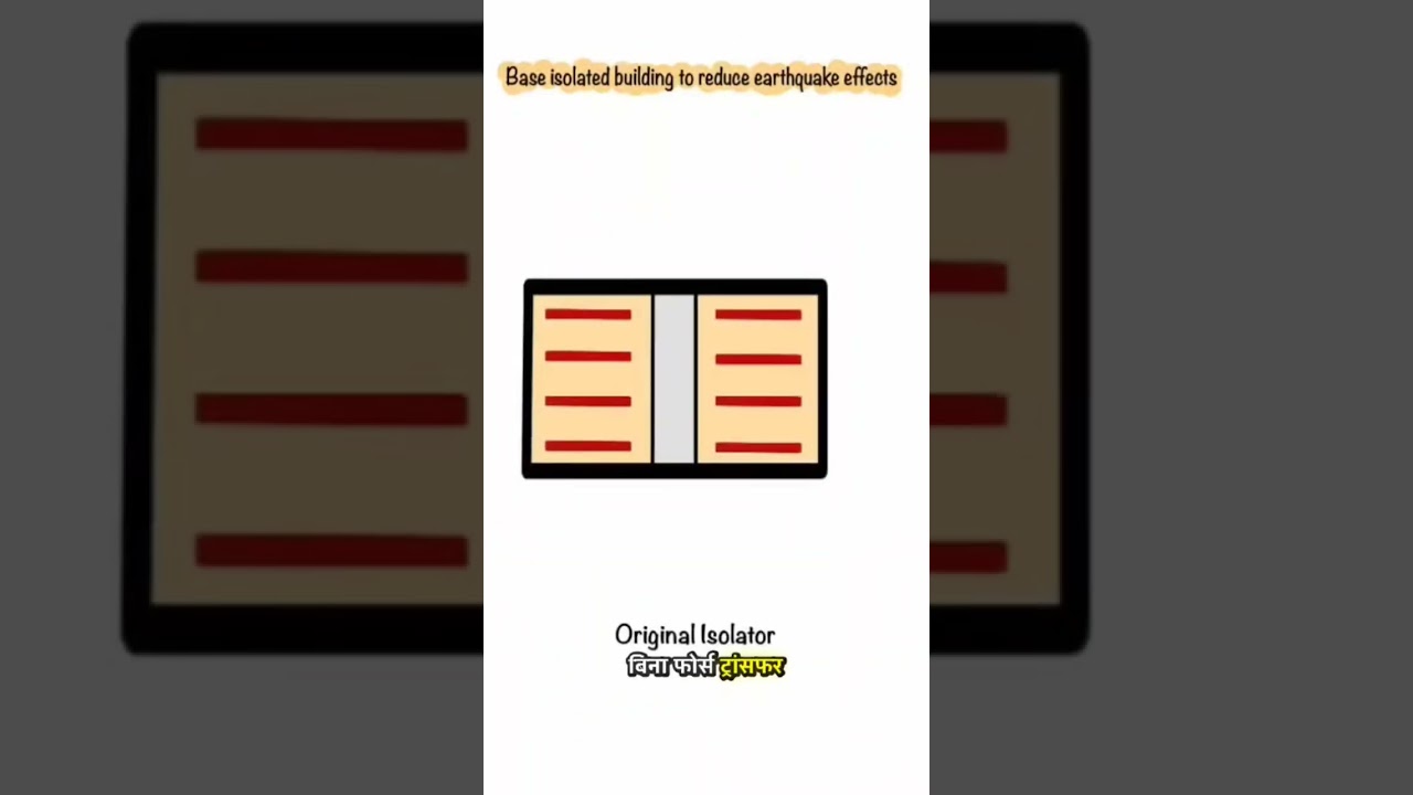Base Isolation = Earthquake Safety!Smart design, zero damage.#BaseIsolation #CivilEngineering
