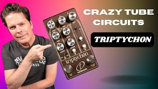 Video thumbnail for Crazy Tube Circuits Triptychon 3-In-1 Octafuzz by Shawn Tubbs