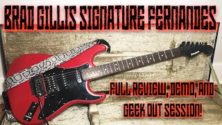 Video thumbnail for Brad Gillis Signature Model Fernandes! | Full Review and Demo | The Rarest Guitar I've Ever Owned! by Jake Tanis