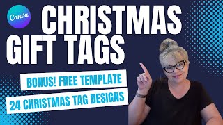 How To Make Christmas Gift Tags With Canva