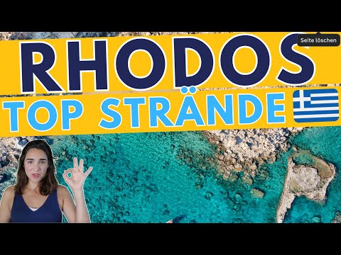 Die 5 besten und schönsten Strände auf Rhodos - Dein Traumurlaub in Griechenland