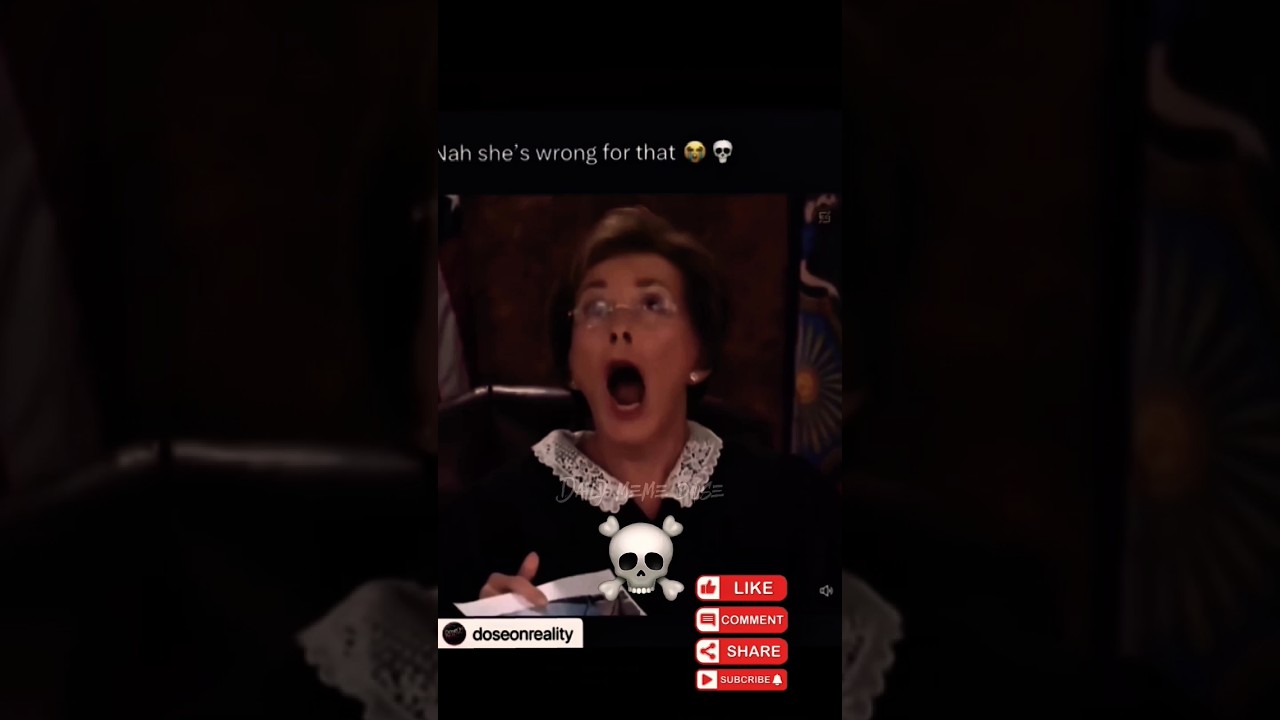 nah she's wrong for that 😂☠️