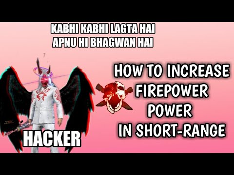 HOW TO INCREASE FIREPOWER IN SHORT RANGE | FFG KILLER