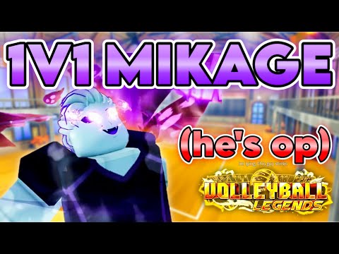 mikage is the craziest secret style for 1v1s in volleyball legends. (im lying)