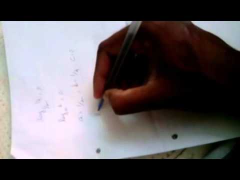 simplify log base 1/2 of 1/4