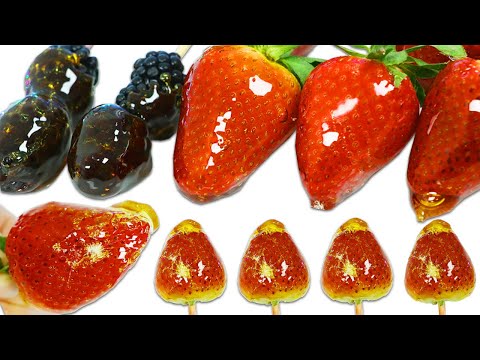 How to Make Candied Strawberry & Blackberry Tanghulu!