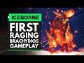 Monster Hunter World Iceborne | First Raging Brachydios Gameplay!