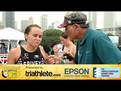 Taylor Spivey at ITU Grand Final in Chicago