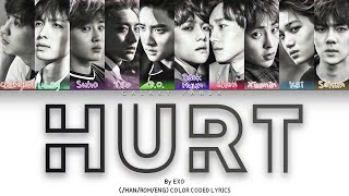 Download lagu EXO (엑소) - 'Hurt' (Color Coded Lyrics) (Han|Rom|Eng) mp3 Download lagu EXO (엑소) - 'Hurt' (Color Coded Lyrics) (Han|Rom|Eng) mp3