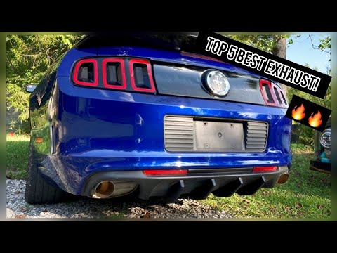 Top 5 BEST Exhaust Systems for 2011-2014 Ford Mustang V6 3.7L!