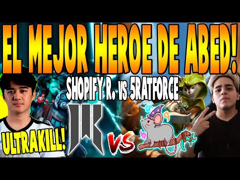 SHOPIFY REBELLION vs 5RATFORCESTAFF [BO3] - El MEJOR HEROE  De ABED! - DPC NA TOUR 2 2023 DOTA 2