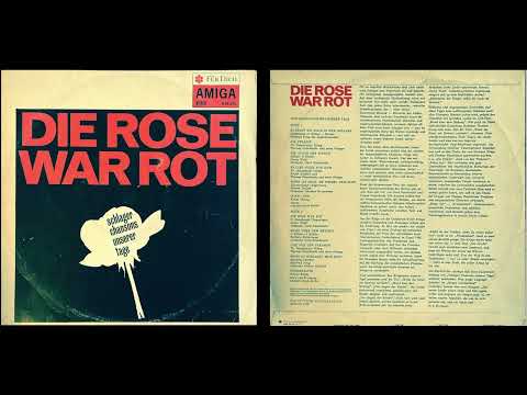 Die Rose war rot - schlager-chansons unserer tage