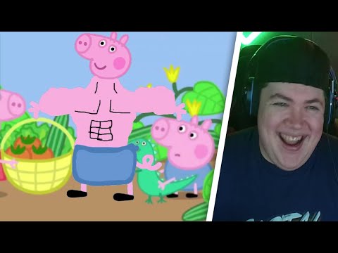 Youtube Kacke Peppa Wutz: Schorsch hat einen großen Bruder | REAKTION