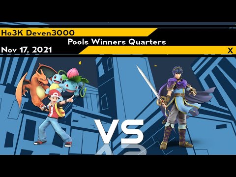 [Smash Ultimate] Xeno224 (Pools Winners Quarters) - Ho3K  Deven3000 vs X