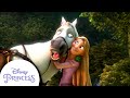 Rapunzel Wins Over Maximus Tangled