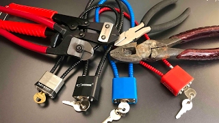 [461] Gun Cable Locks Attacked With Hand Cutters
