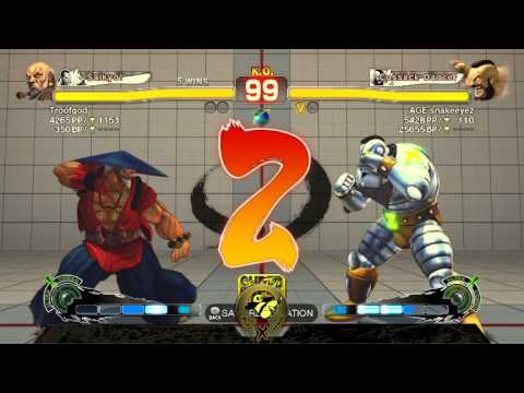 Troofgod (Gouken) vs AGE Snake Eyez (Gief)