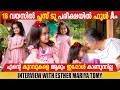 ESTHER MARIYA IDUKKI EDUCATIONAL BRAND AMBASSADOR KERALA PLUS 2 RESULT INTERVIEW GINGER MEDIA
