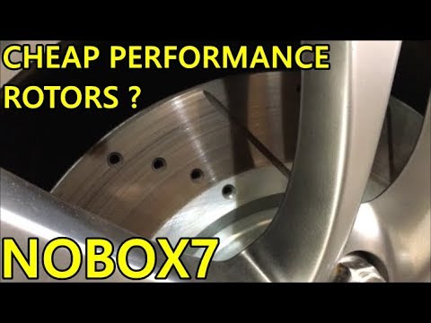 Infiniti G37 PowerSport Drilled Slotted Brake Rotors + Ceramic Pads