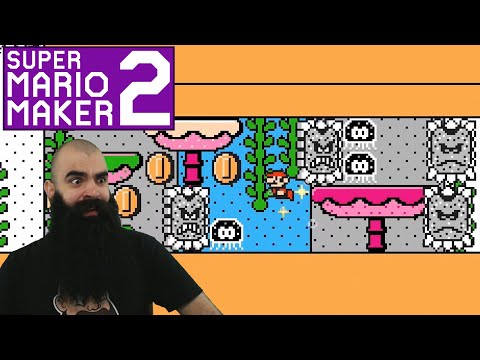 Mario Maker 2: No Skip Endless Super Expert Challenge #13 - I did my best..