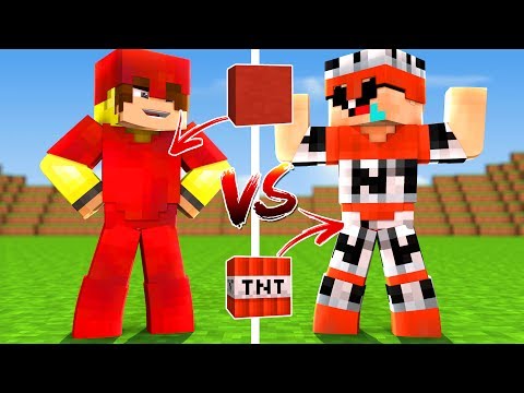 KAN SET VS TNT SET! - Minecraft