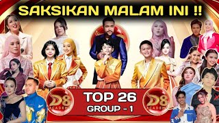 Download lagu WATCH TONIGHT! D'ACADEMY 8 TOP 26 GROUP 1 CONCERT / WHO WILL ADVANCE TO THE NEXT ROUND mp3