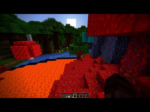 Kavest - Minecraft BUT the Nether spreads into the Overworld (Very Satisfying)