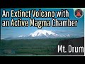 An Extinct Volcano with Active Magma; A Surprising Occurrence