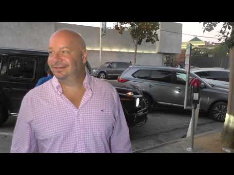 Jeff Ross shares thoughts on Caitlyn Jenner and Blake Griffin’s roasts outside Craigs in West Hollyw