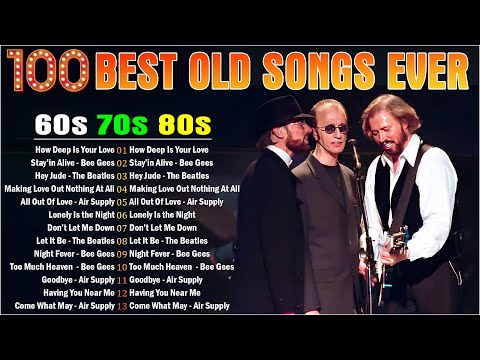Bee Gees, The Beatles, Carpenters, ABBA, Bread - Greatest Hits Golden Old Songs 60s 70s 80s