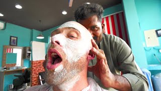 The ULTIMATE PAKISTANI HAIRCUT in OMAN - Full Shave, Waxing & Massage in Muscat, Oman!!