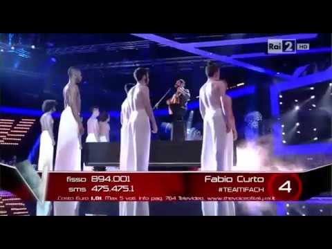 The Voice Of Italy 2015 Finale - Fabio Curto - Halleluja