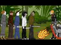 Ghost Rider Vs Jeff the killer Jason Michael Myers Freddy Kruger And It (Dc2 animation)