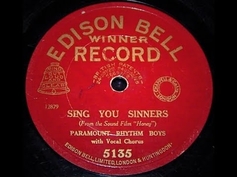 Sing You Sinners - Paramount Rhythm Boys (1930)