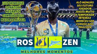 O TITULAR DA SELEÇÃO E HOMEM DE CONFIANÇA DE ANCELOTI LUIS HENRIQUE FOI CAMPEÃO PELO ZENIT
