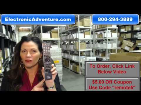 Original Sony RM-AAP021 A-V Receiver Remote Control - $5 Off Coupon Code - ElectronicAdventure