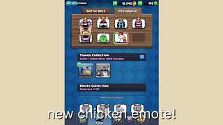 HOW TO GET *NEW* FREE CHICKEN EMOTE IN CLASH ROYAL!!!