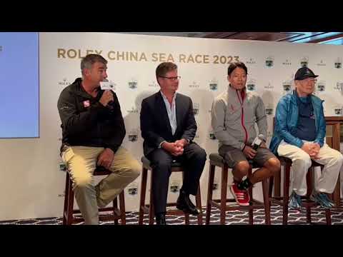 Rolex China Sea 2023 Press Conference