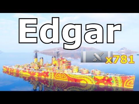 World of WarShips Edgar - 4 Kills 319K Damage
