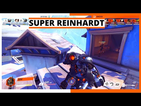 SUPER REINHARDT POV | Summer Showdown - San Francisco Shock vs London Spitfire | OWL Season 2021
