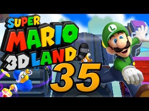 Let's Play Super Mario 3D Land (100%) - Part 35 - Spezialwelten-Stammtisch