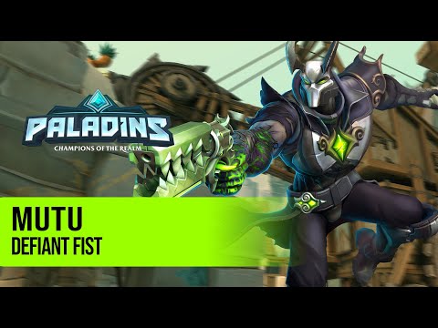 Mutu Androxus PALADINS PRO COMPETITIVE GAMEPLAY l DEFIANT FIST