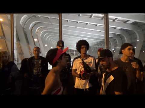 Batalha de MCs, na Estação Guará