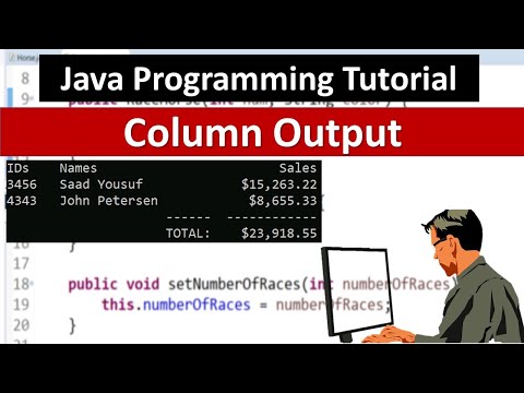 YouTube video about: How to print in columns in java?