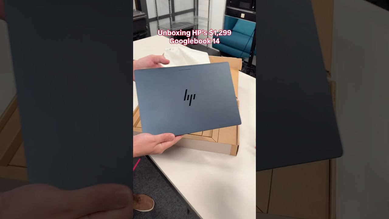 Unboxing HP’s $1,299 Googlebook 14 Laptop