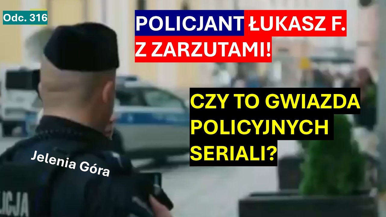 JELENIA GÓRA KOLEJNA PARA ZBOCZEŃCÓW W POLICYJNYCH MUNDURACH SADYŚCI I SOCJOPACI