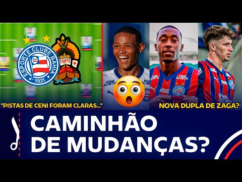 😳 "MAXIMUM ROTATION?": DISCOVER BAHIA'S PROBABLE LINEUP AGAINST PORTO IN THE BAHIA STATE CHAMPION...