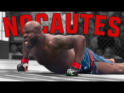 O MAIOR NOCAUTEADOR DO UFC 👑  15 Nocautes de Derrick Lewis | UFC Edmonton