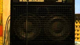 Video thumbnail for GALIEN-KRUEGER 700RB COMBO QUICK TEST by DRAG2111