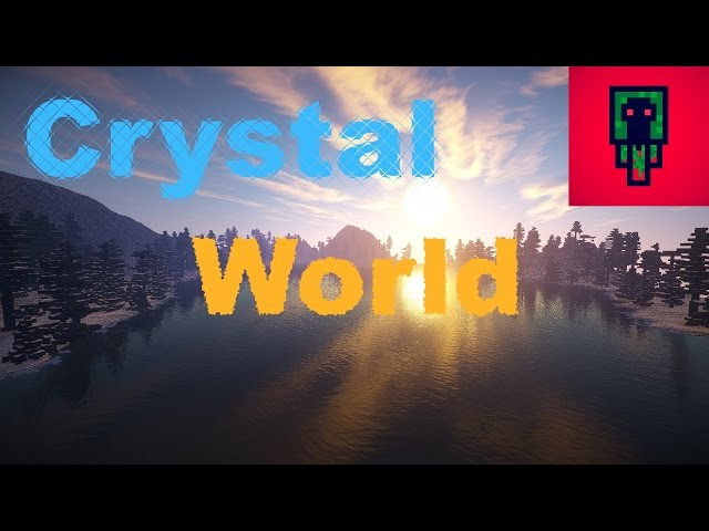 Crystal World - fabiracer's WorldPainter maps #02 Minecraft Map